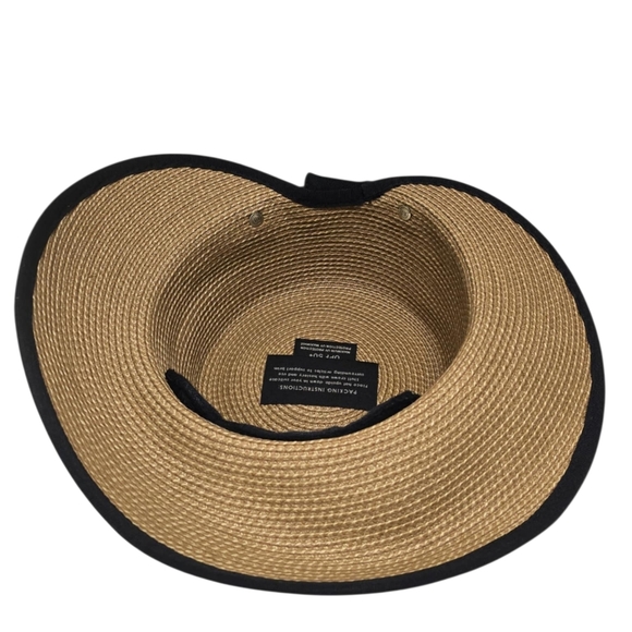 Eric Javits Fedora Visor “Sun Crest” UV Protected 2-in-1 Hat - Picture 8 of 16